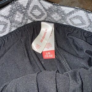 No Boundaries Black and White Patterned Skirt